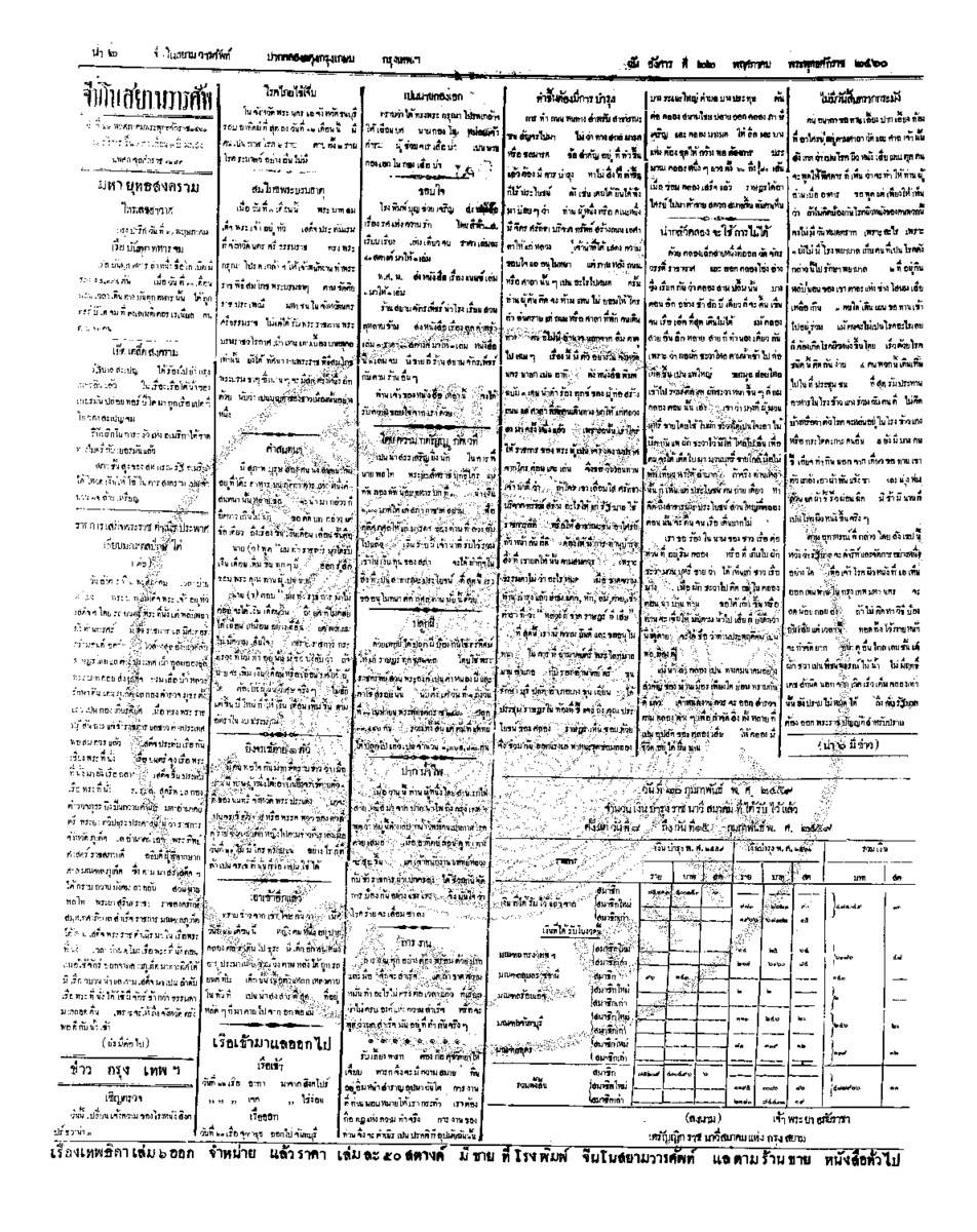 จีนโนสยามวารศัพท์ ฉบับที่ 41 วันอังคารที่ 22 พฤษภาคม 2460