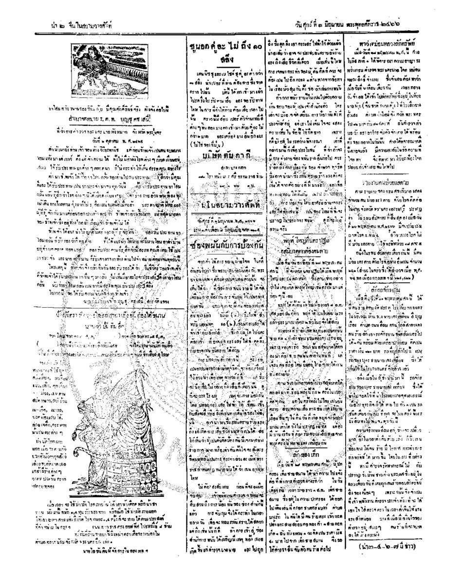 จีนโนสยามวารศัพท์ ฉบับที่ 57 วันศุกร์ที่ 1 มิถุนายน 2466